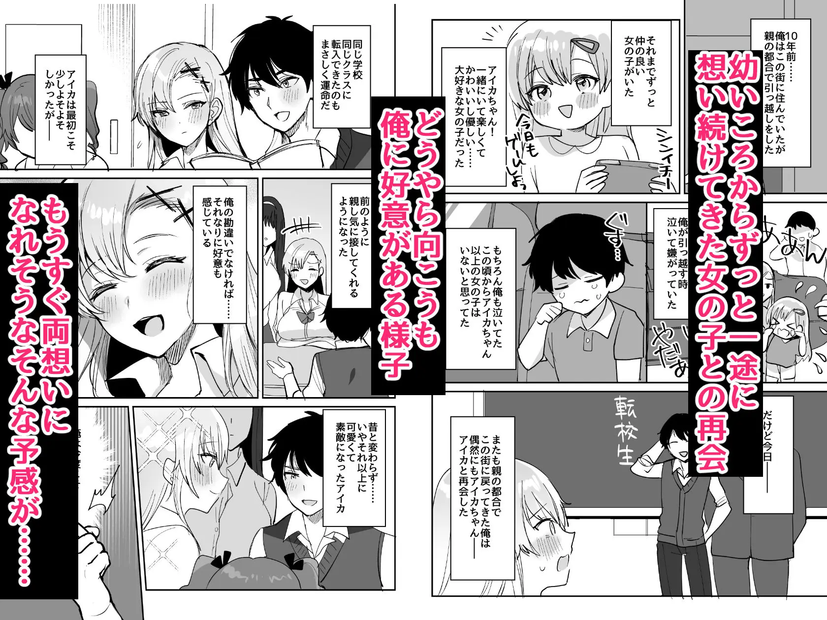 好きな子と両想いになるはずが 取り巻きの女子たちに童貞を奪われた話（めいめいこ/d_693550）